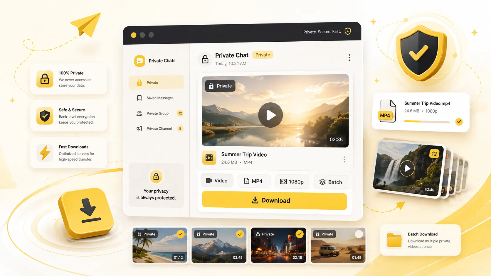 Telegram Private Video Downloader