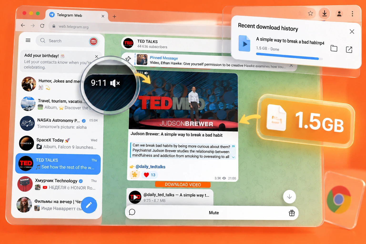 Large Video Download