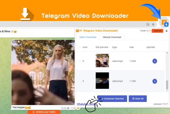 Telegram Private Video Downloader